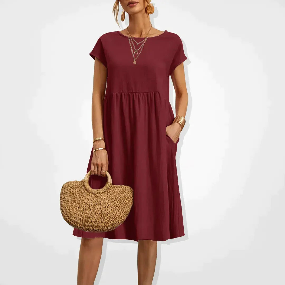 Robe Femme Ibiza, style empire, légère et confortable