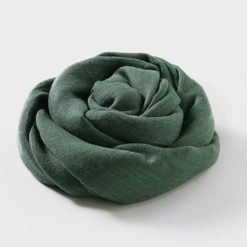 Écharpe en Lin Légère & Douce – Idéale pour le Printemps