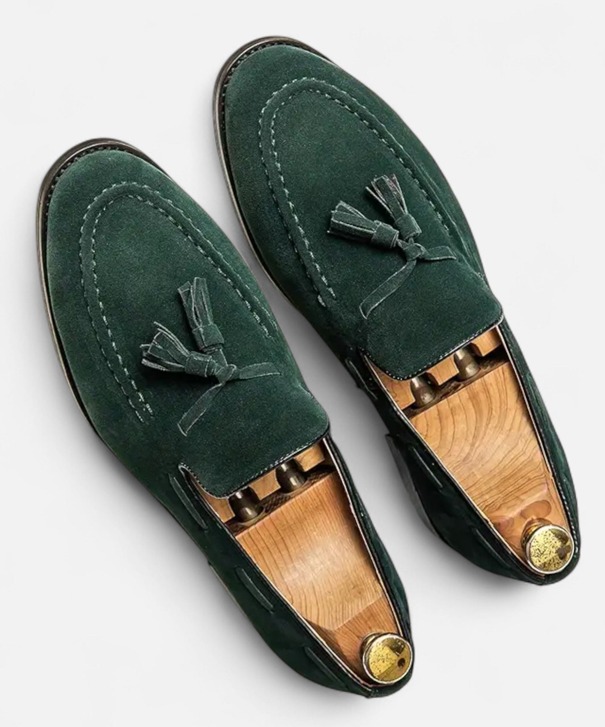 Mocassins à Pampilles – Bout Rond Classique, Enfilage Facile, Pour le Quotidien