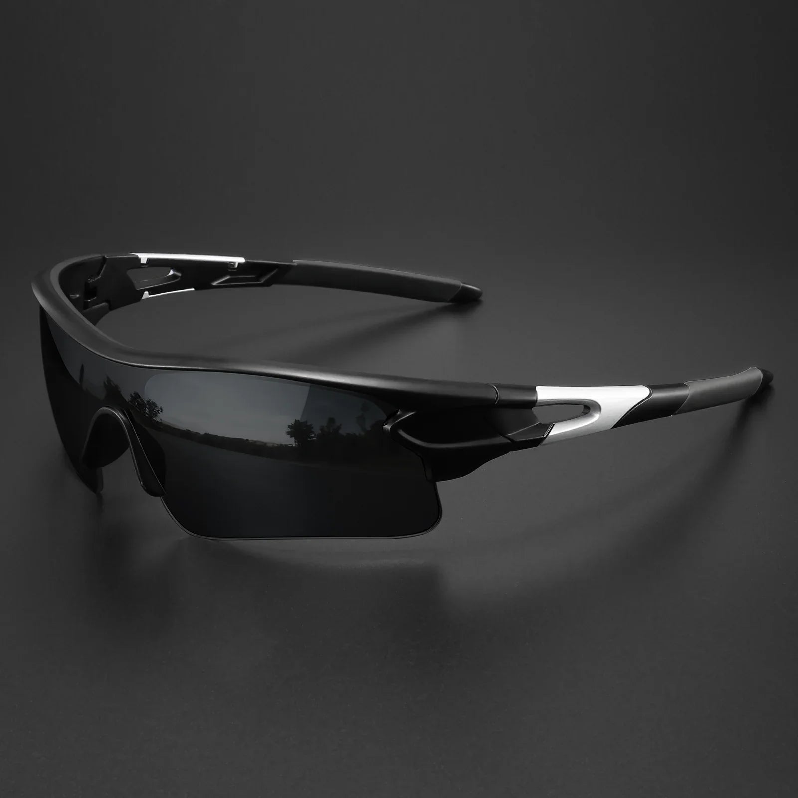 Lunettes de Soleil Sportives – Verres Miroités, Monture Légère, Pour Activités Outdoor
