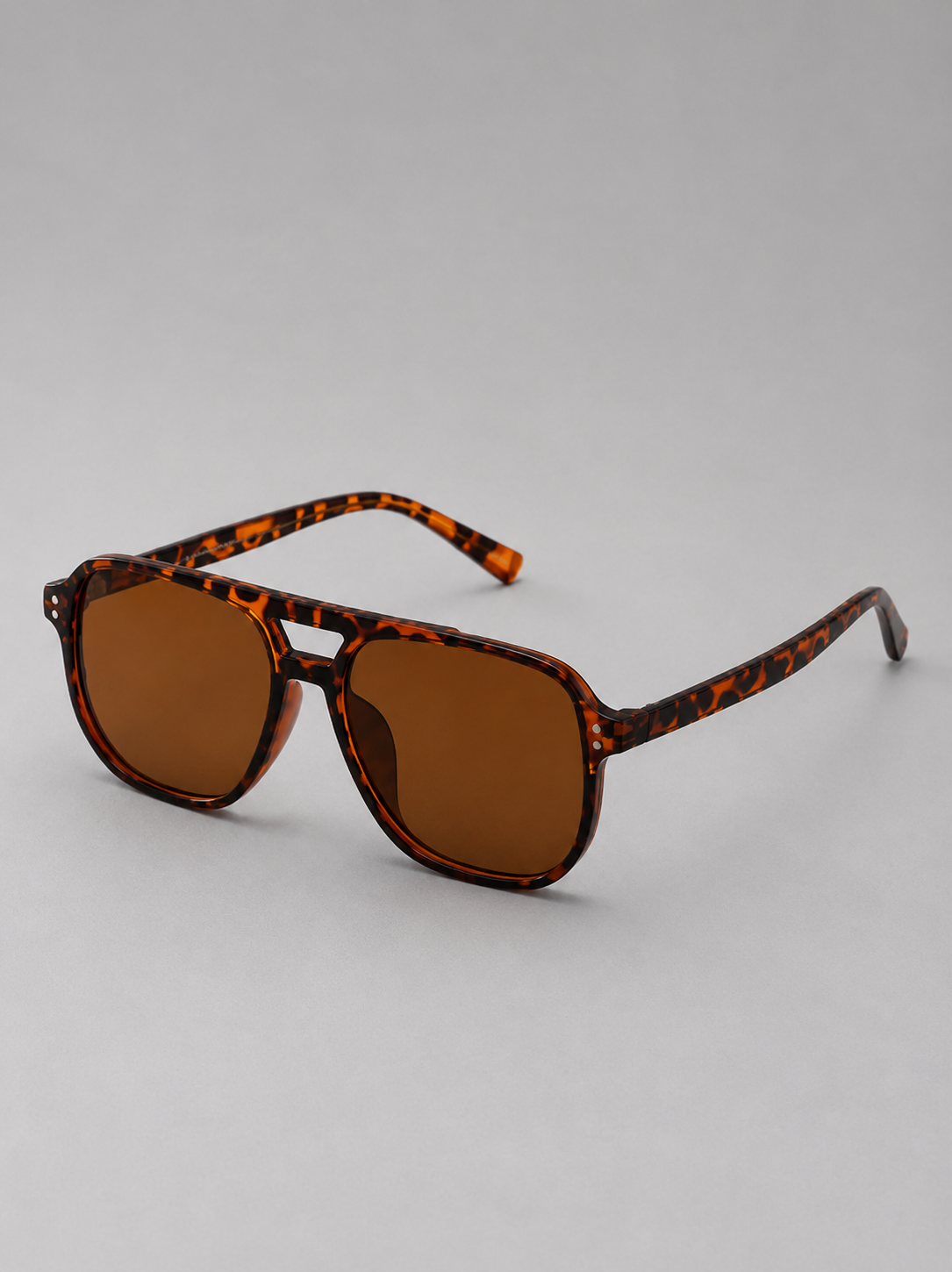 Lunettes de Soleil Homme – Pont Clé Distinctif, Monture Épaisse, Usage Quotidien
