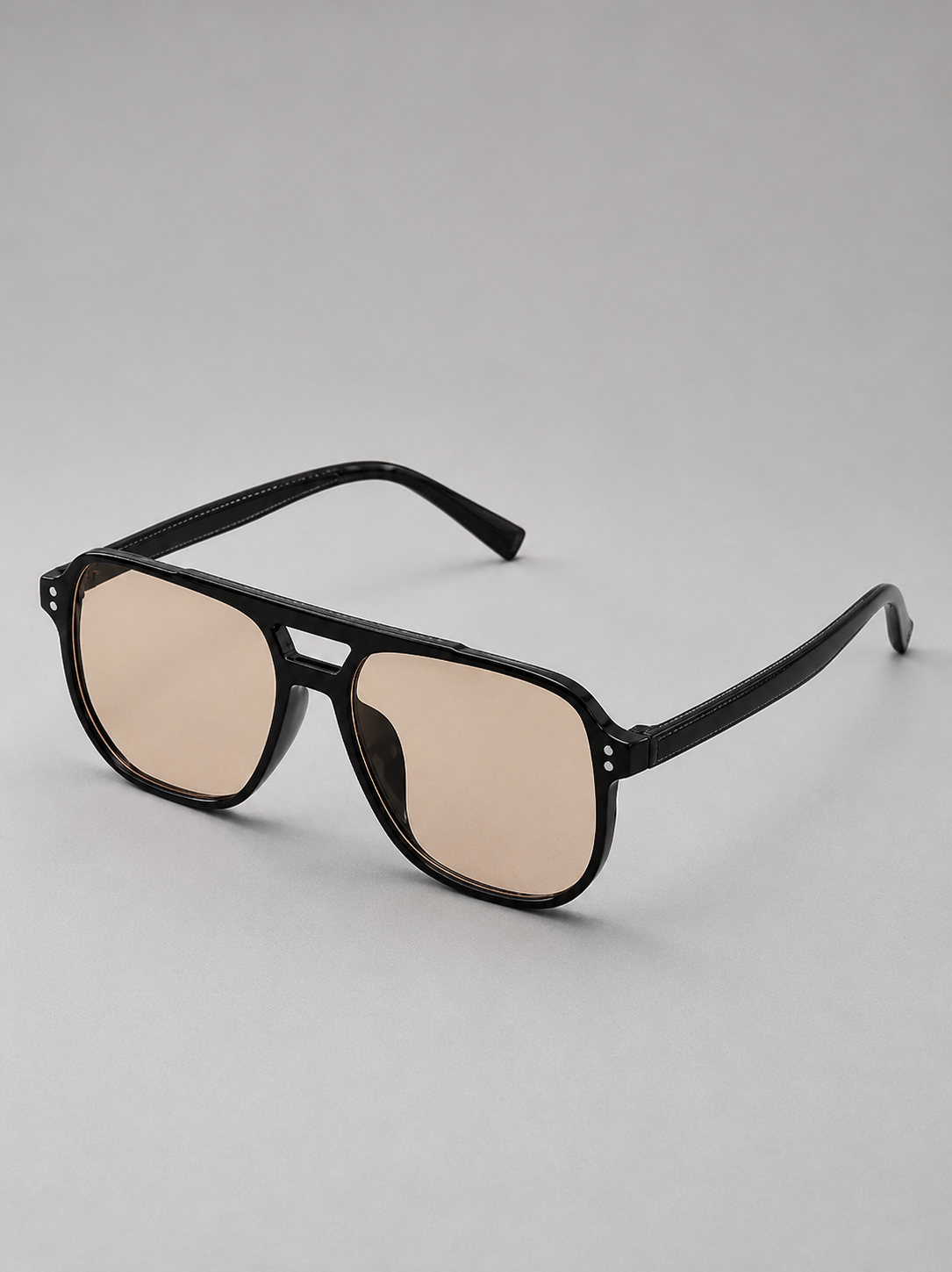 Lunettes de Soleil Homme – Pont Clé Distinctif, Monture Épaisse, Usage Quotidien