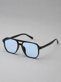 Lunettes de Soleil Homme – Pont Clé Distinctif, Monture Épaisse, Usage Quotidien