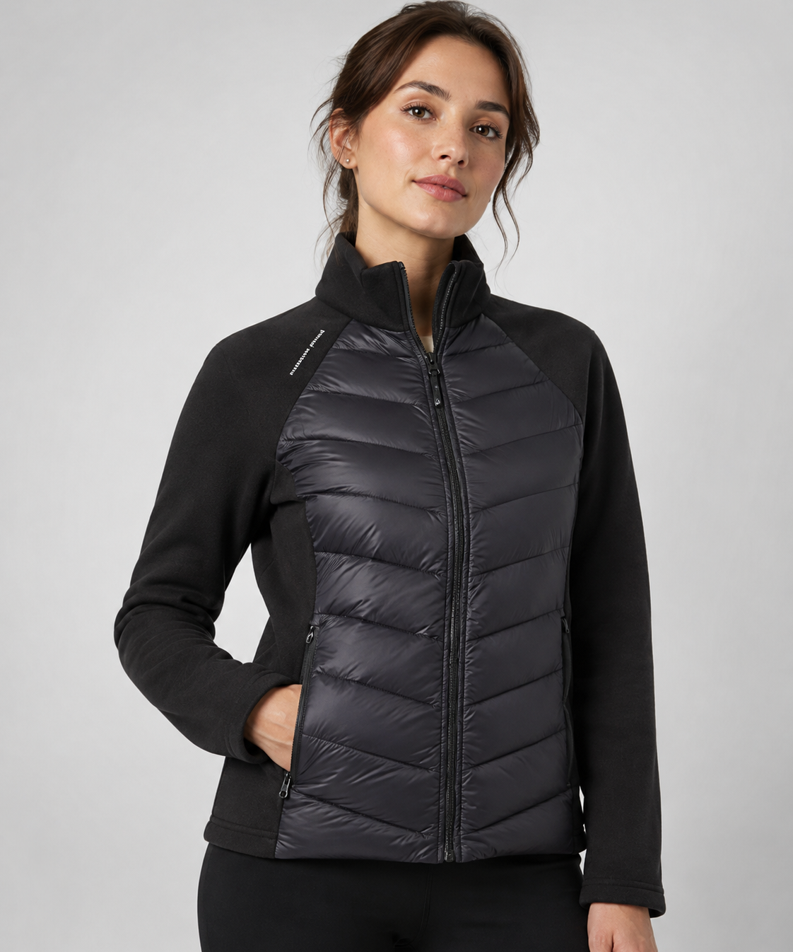Manteau Femme en Duvet de Canard – Léger, Col Montant, Usage Quotidien Hiver