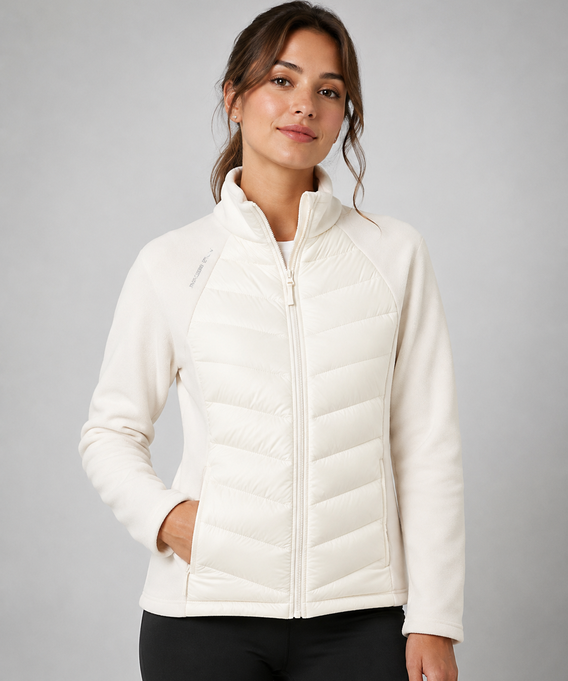 Manteau Femme en Duvet de Canard – Léger, Col Montant, Usage Quotidien Hiver