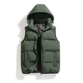 Veste sans manches à capuche homme