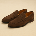 Mocassins en daim homme