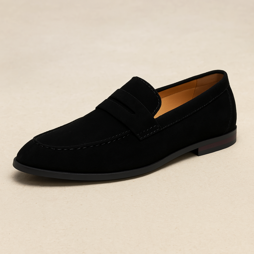 Mocassins en daim homme