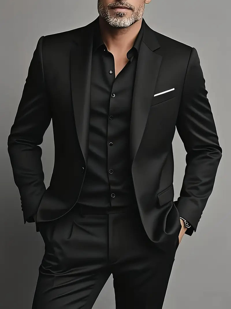 Costume Deux Pièces Slim Fit pour Homme – Formelle & Sur Mesure