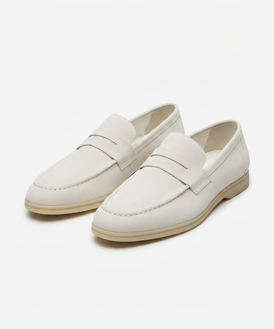 Mocassins homme – Modèle à enfiler, bout arrondi, style élégant au quotidien