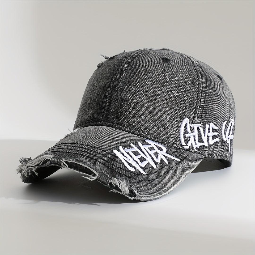 Casquette Denim Lavé & Style Vintage