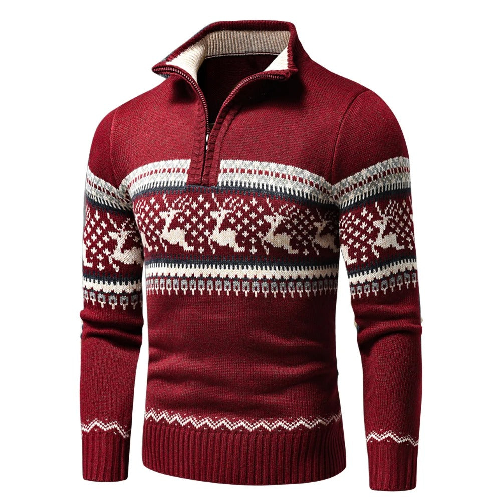 Pull d’Hiver Élégant et Festif