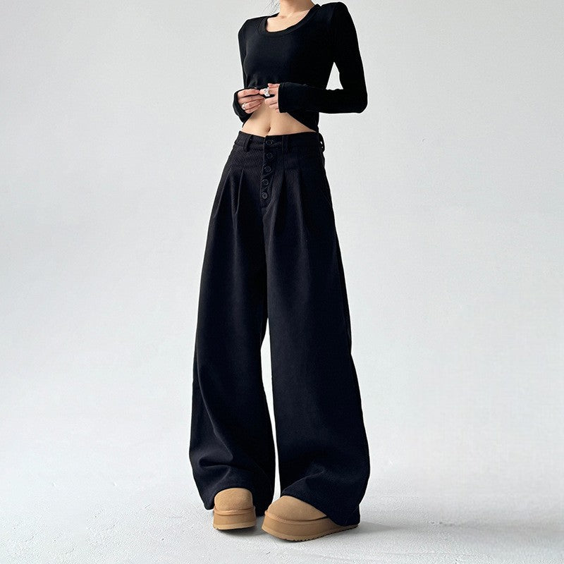 Clarimonde Wide-Leg Trousers