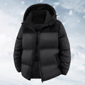 Veste d’hiver chaude pour hommes avec capuche