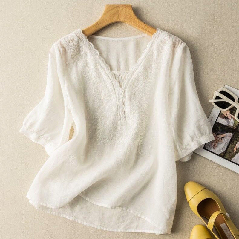 Blouse Coton-Lin & Style Naturel Chic