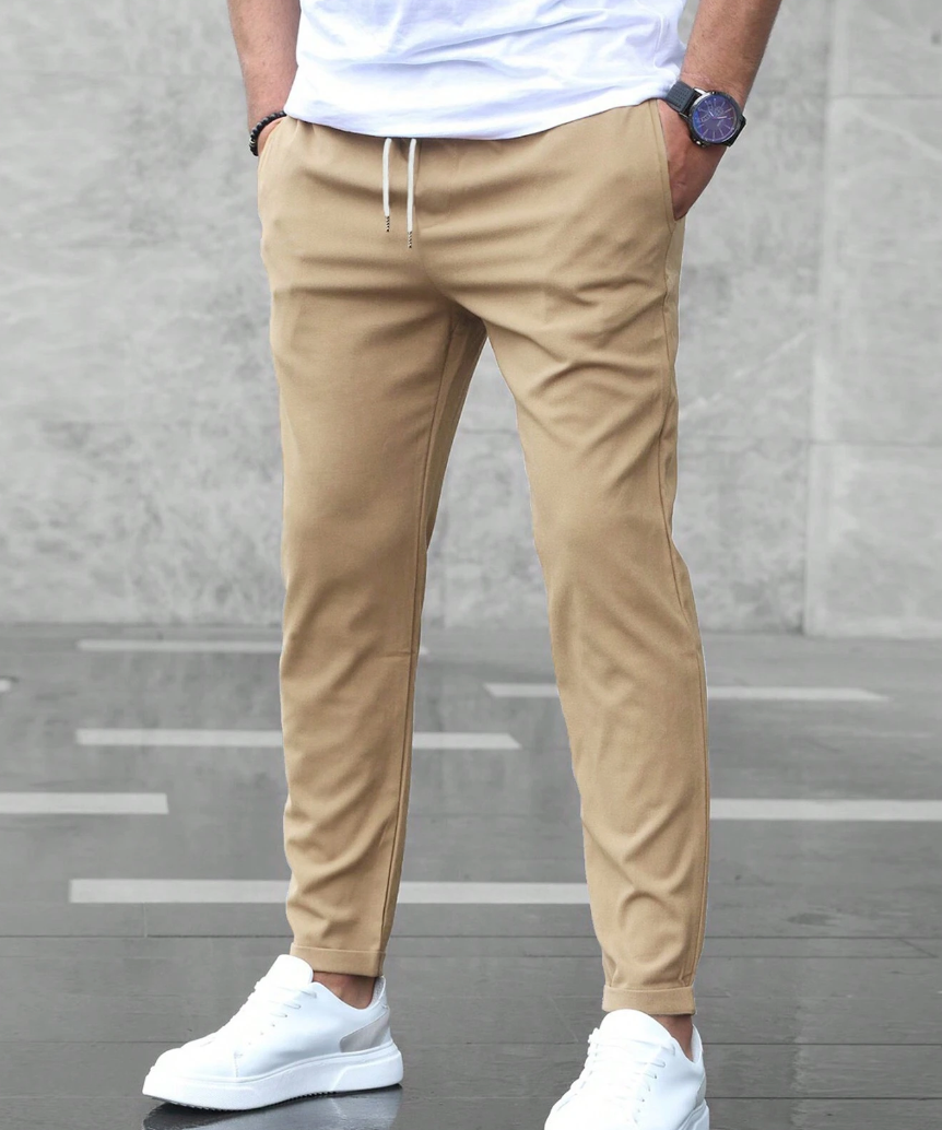 Pantalon de jogging slim fit avec taille ajustable