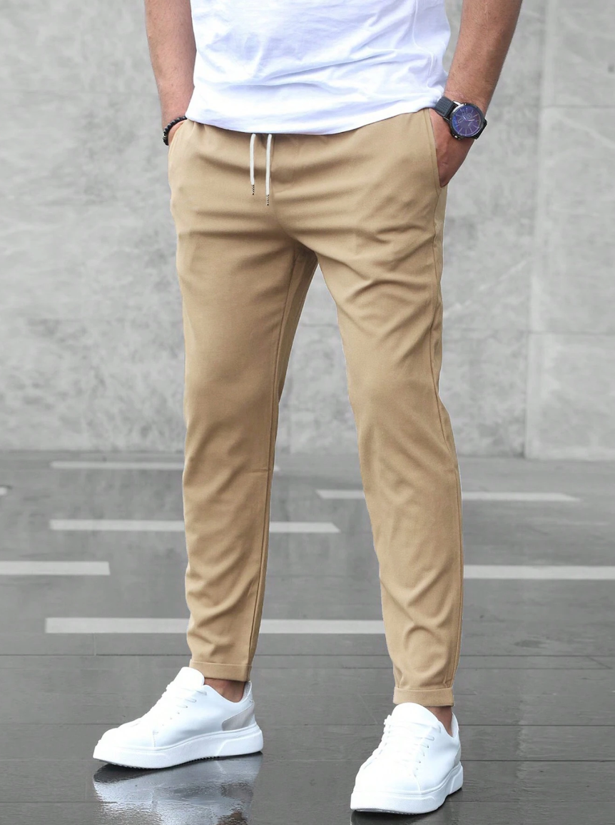 Pantalon de jogging slim fit avec taille ajustable