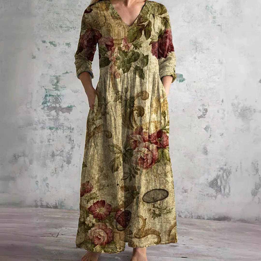 Robe été décolleté V