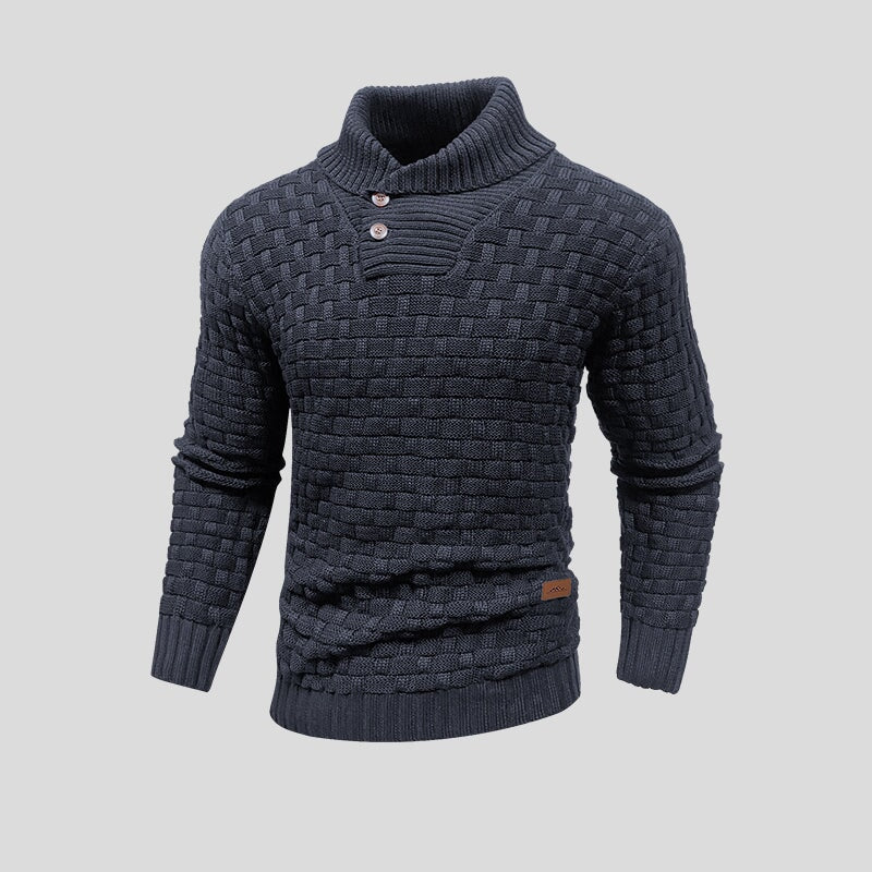 Pull Thermique Homme Tricoté et Chaleureux