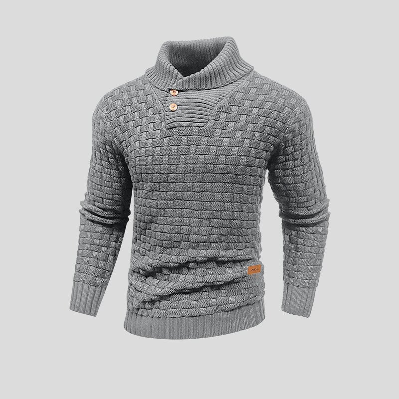 Pull Thermique Homme Tricoté et Chaleureux