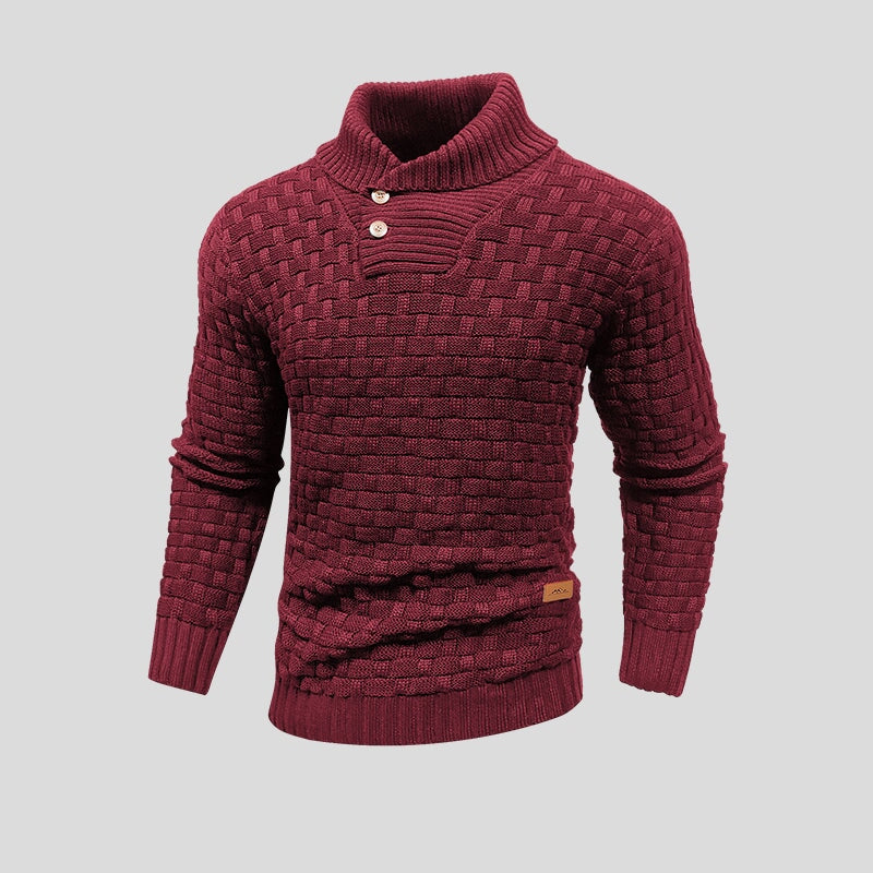 Pull Thermique Homme Tricoté et Chaleureux