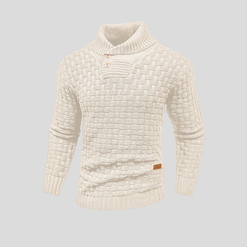Pull Thermique Homme Tricoté et Chaleureux