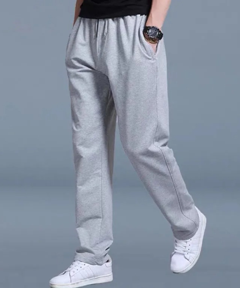 Pantalon de Jogging Homme – Taille à Cordon, Coupe Droite pour le Quotidien