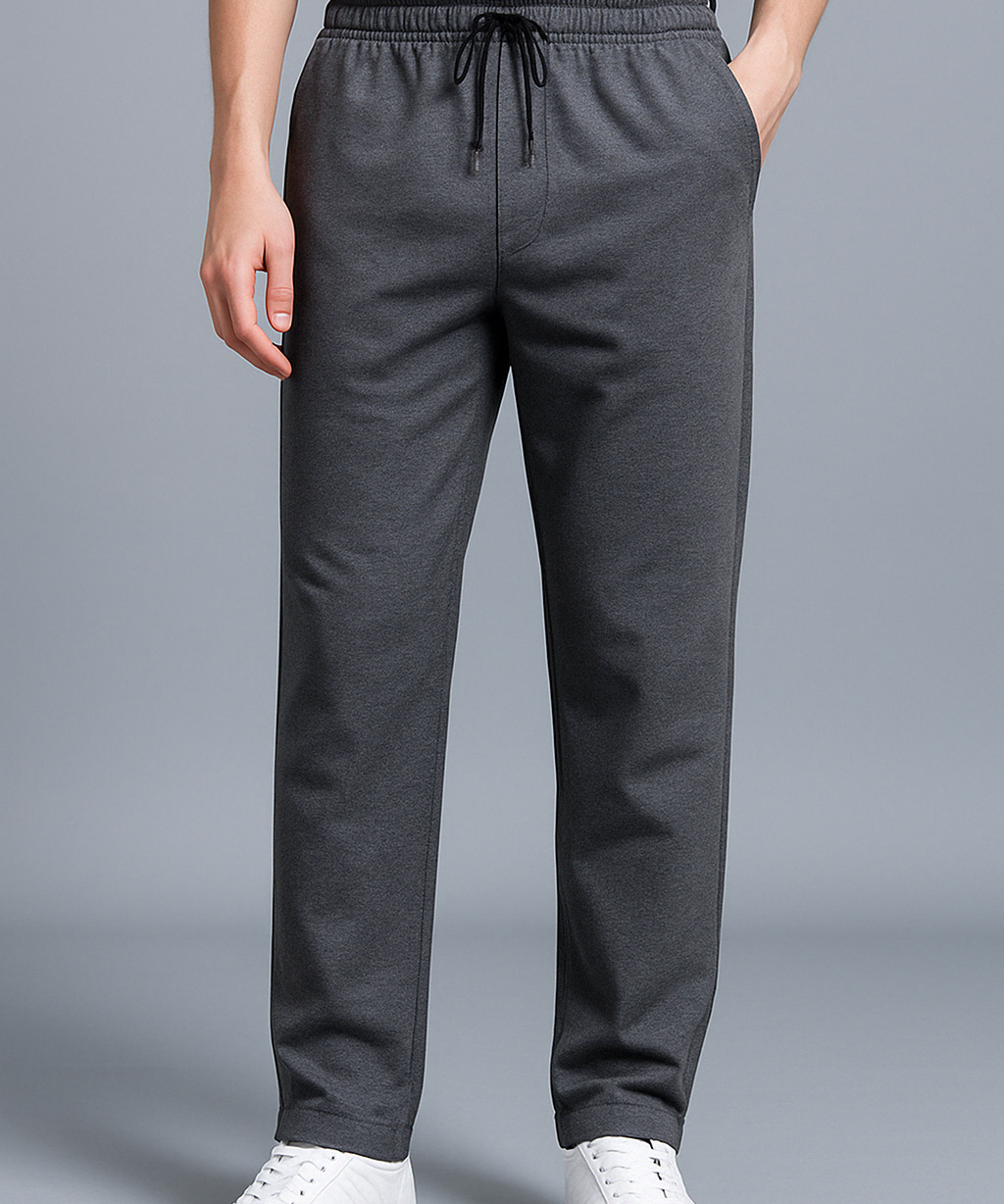 Pantalon de Jogging Homme – Taille à Cordon, Coupe Droite pour le Quotidien