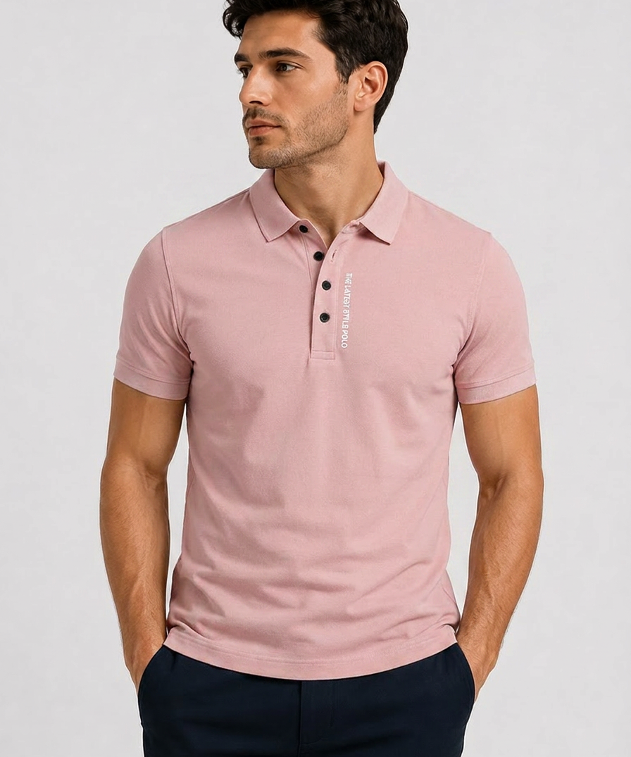 Polo Homme Sans Repassage – Tissu Anti-Plis Coupe Moderne Pour le Quotidien