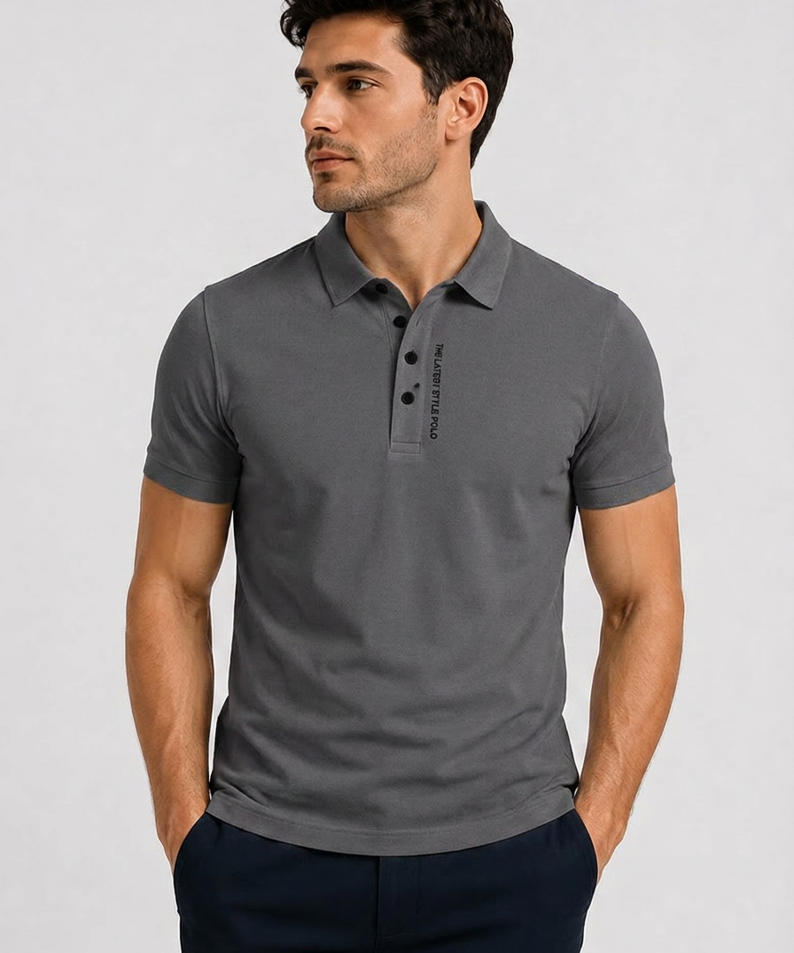 Polo Homme Sans Repassage – Tissu Anti-Plis Coupe Moderne Pour le Quotidien