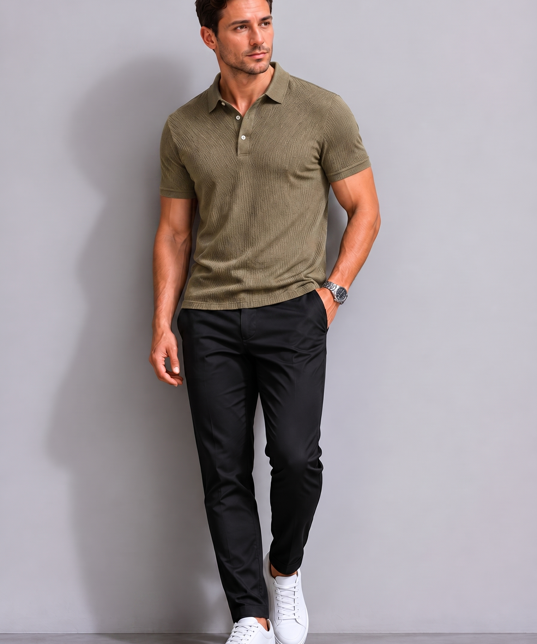 Polo Respirant Homme – Tissu respirant, coupe confortable, pour le quotidien