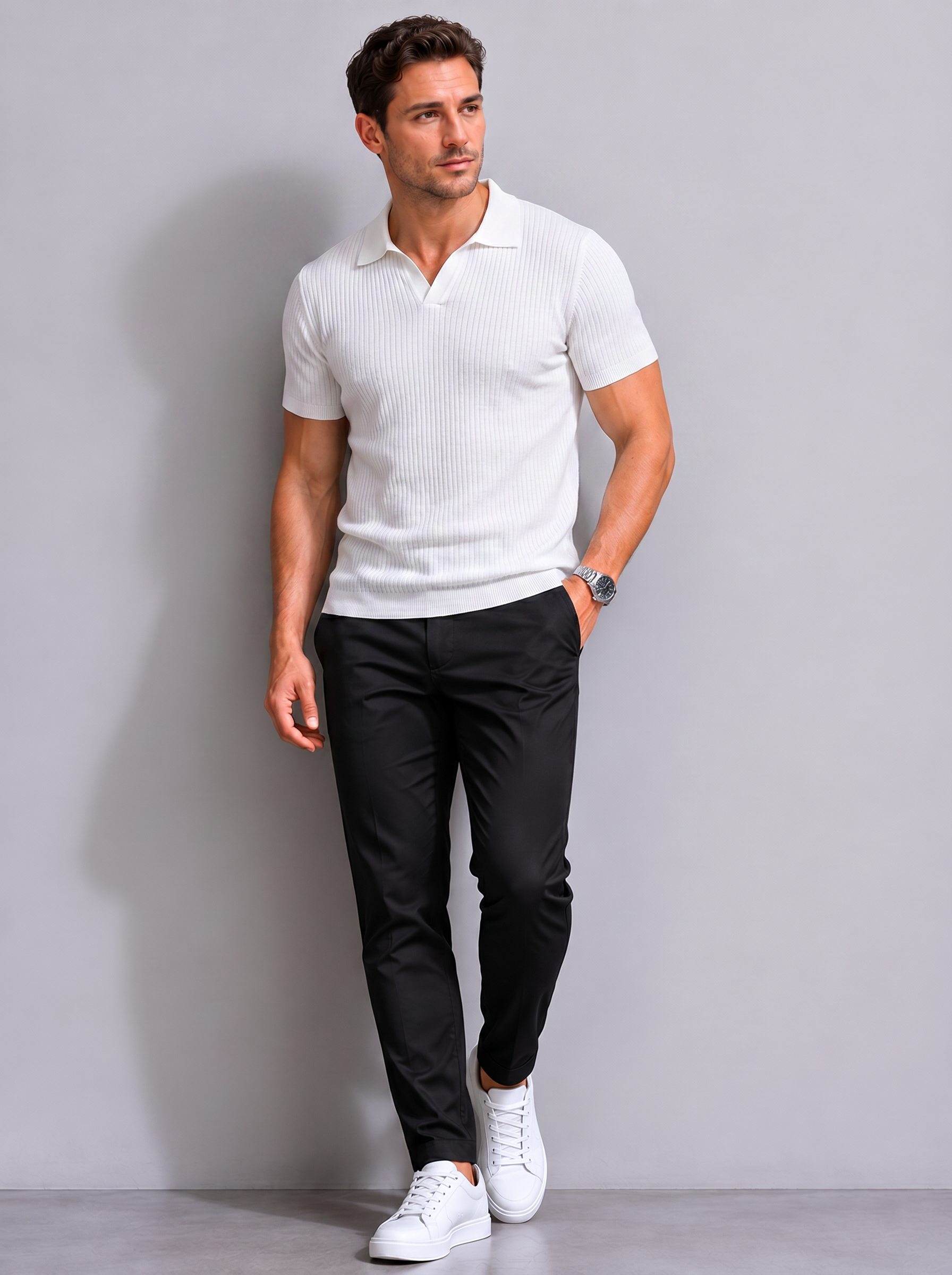 Polo Respirant Homme – Tissu respirant, coupe confortable, pour le quotidien