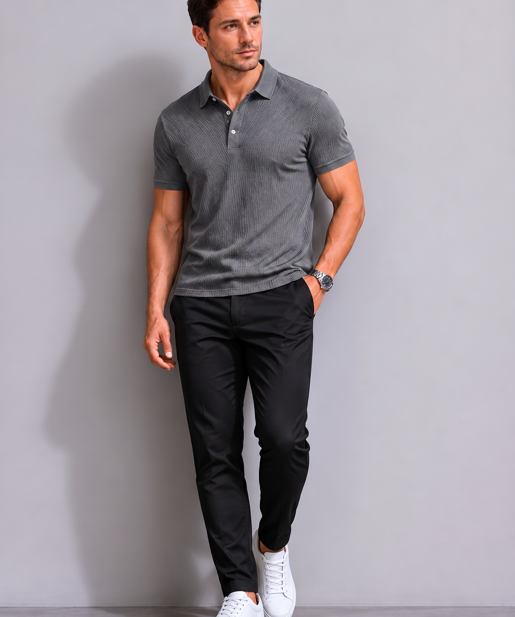 Polo Respirant Homme – Tissu respirant, coupe confortable, pour le quotidien