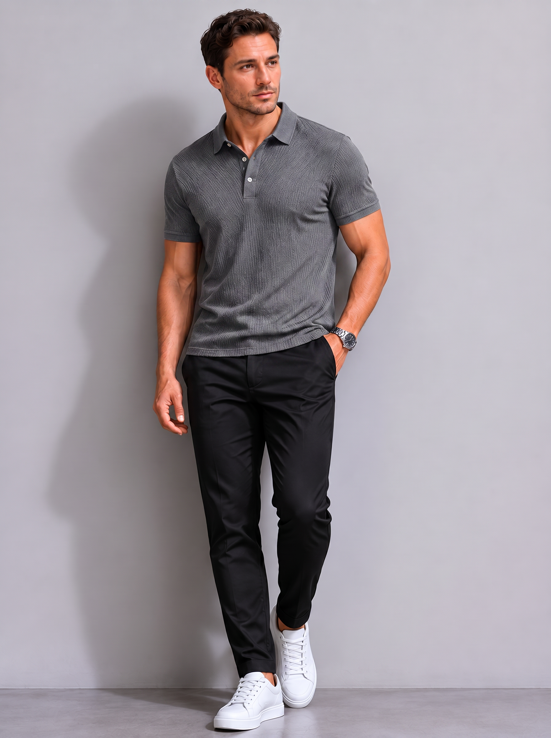 Polo Respirant Homme – Tissu respirant, coupe confortable, pour le quotidien