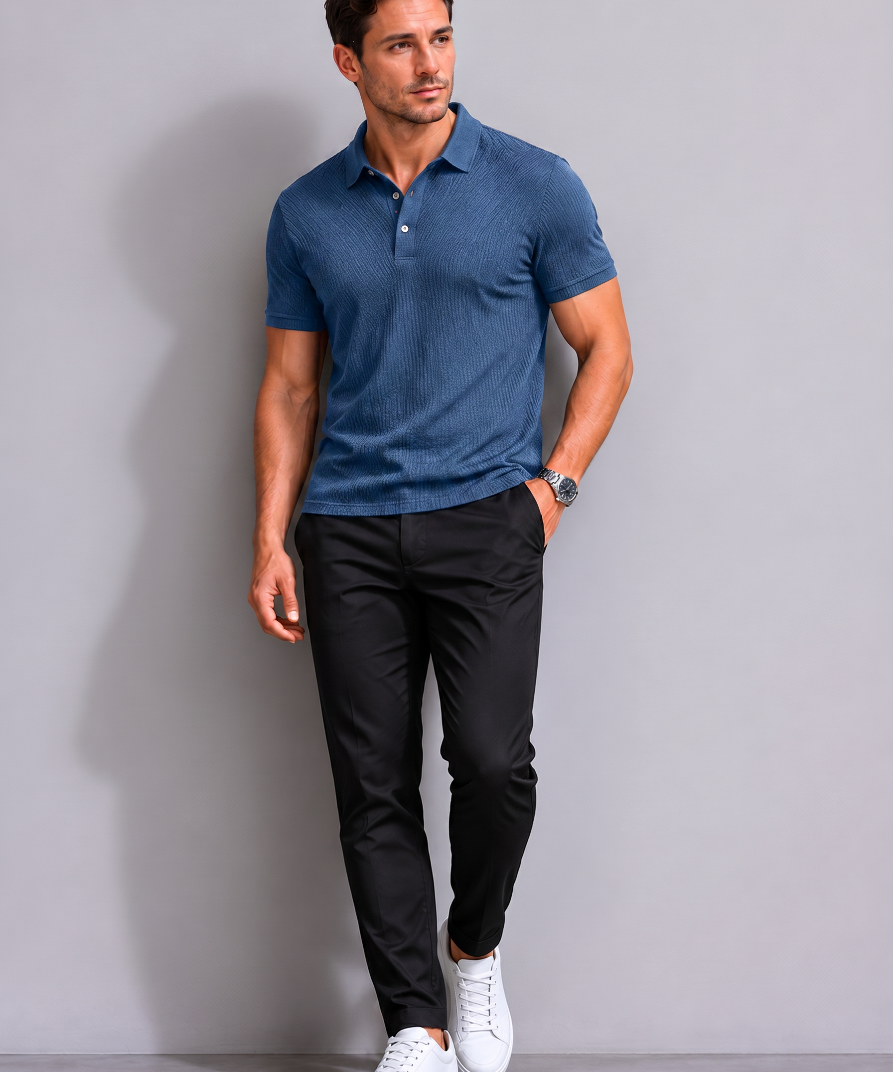 Polo Respirant Homme – Tissu respirant, coupe confortable, pour le quotidien
