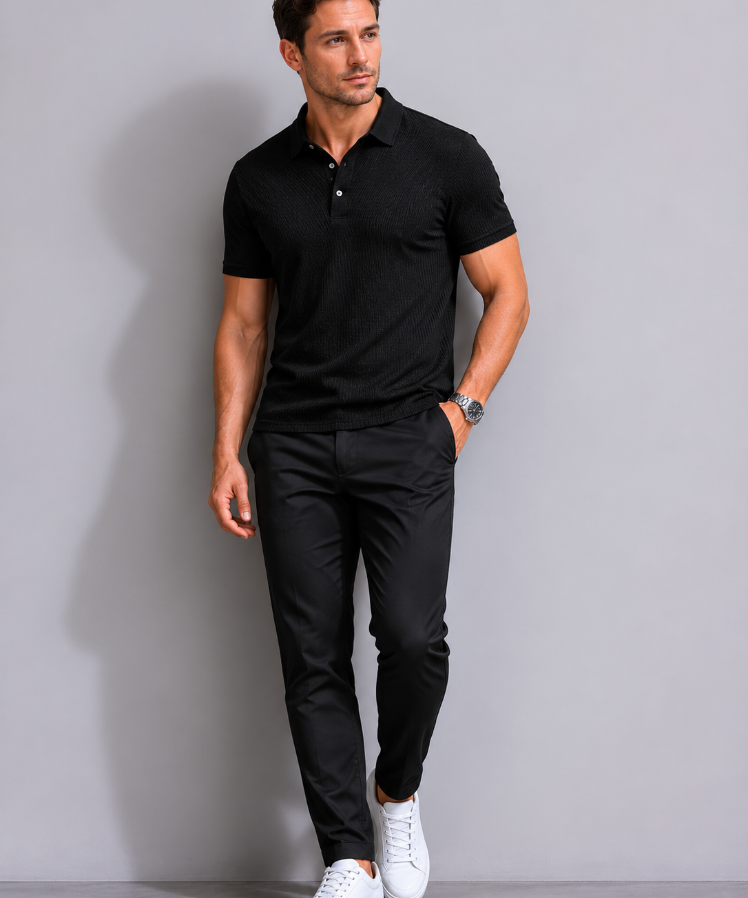 Polo Respirant Homme – Tissu respirant, coupe confortable, pour le quotidien