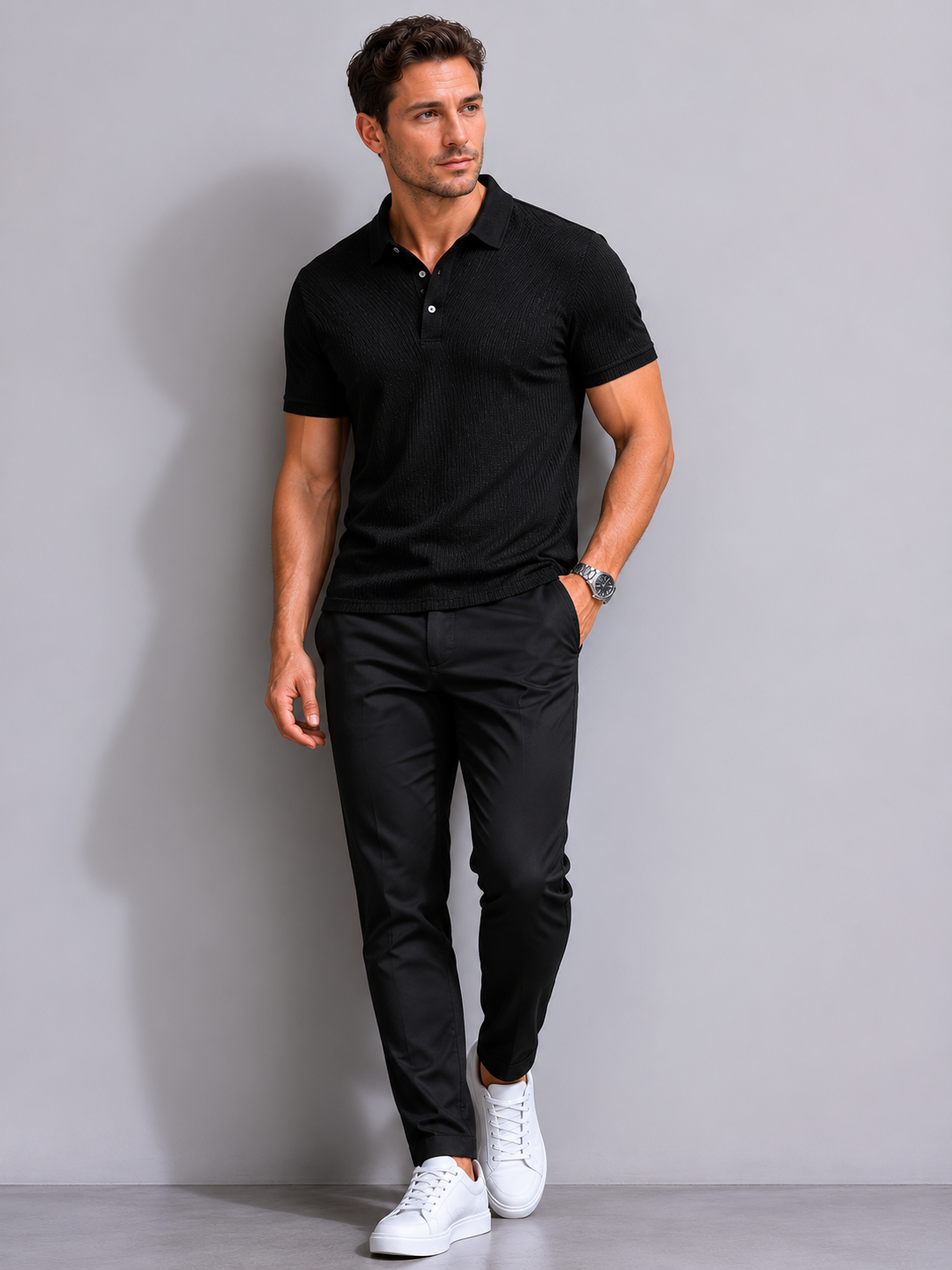 Polo Respirant Homme – Tissu respirant, coupe confortable, pour le quotidien
