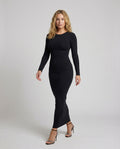 Robe Bodycon Sculptante en Jersey Stretch Soirée Élégante