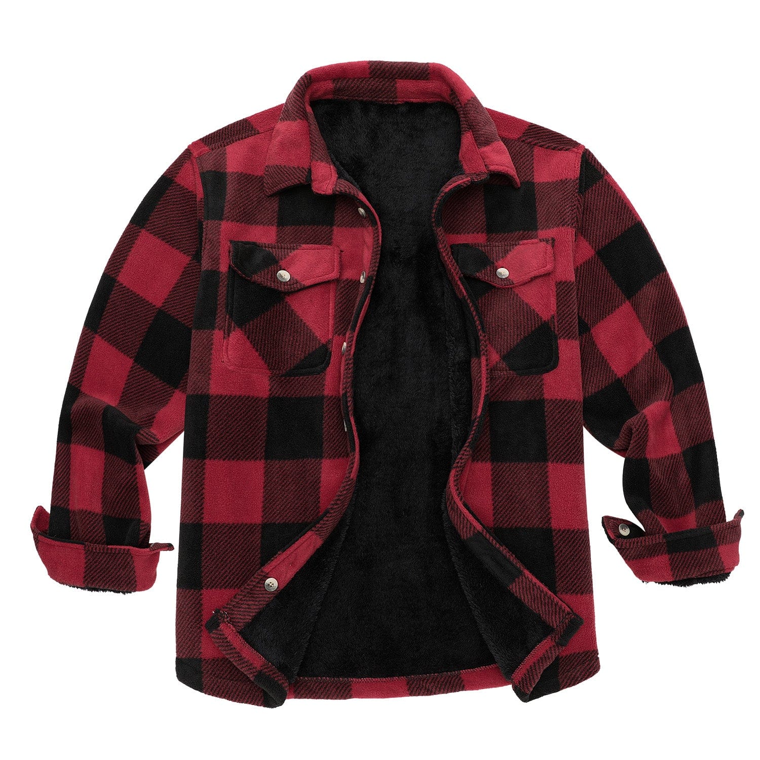 Chemise à carreaux doublée chaude – 5 modèles disponibles