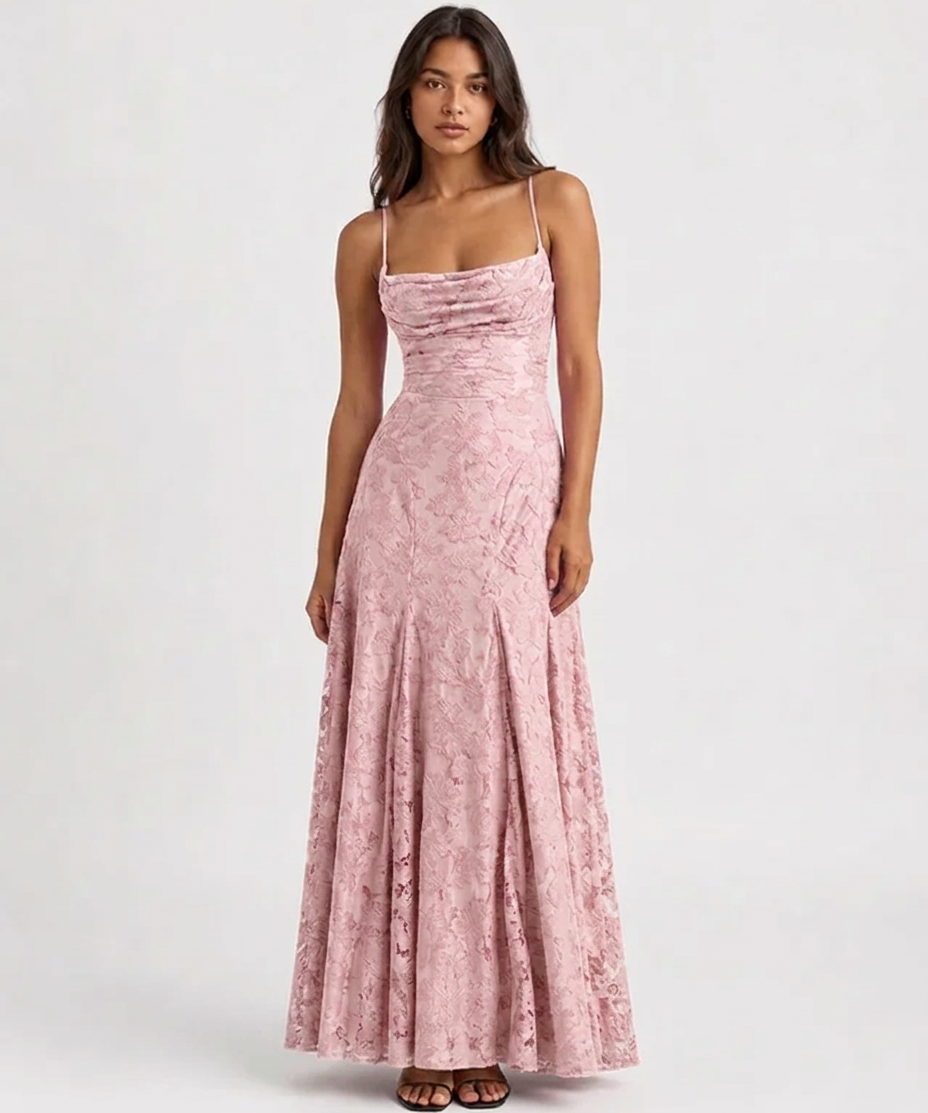 Robe Maxi Sans Manches à Imprimé Fleuri – Coupe fluide, imprimé floral, pour vacances