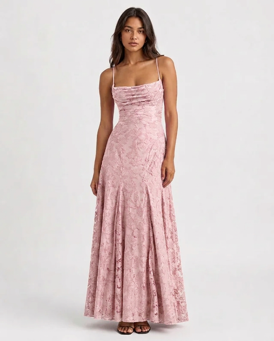 Robe Maxi Sans Manches à Imprimé Fleuri – Coupe fluide, imprimé floral, pour vacances