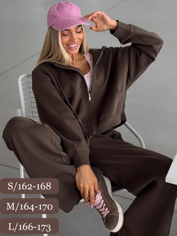 Ensemble Survêtement & Capuche Sport Chic