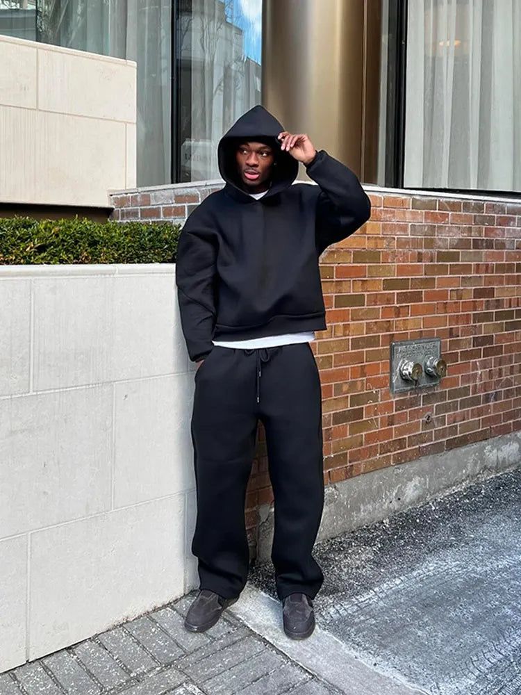 Ensemble Décontracté Homme avec Sweat à Capuche & Pantalon