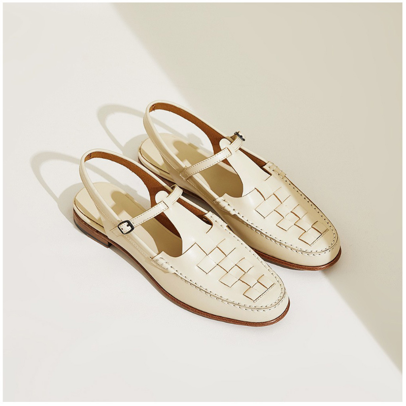 Sandales en Cuir Élégantes pour Femmes