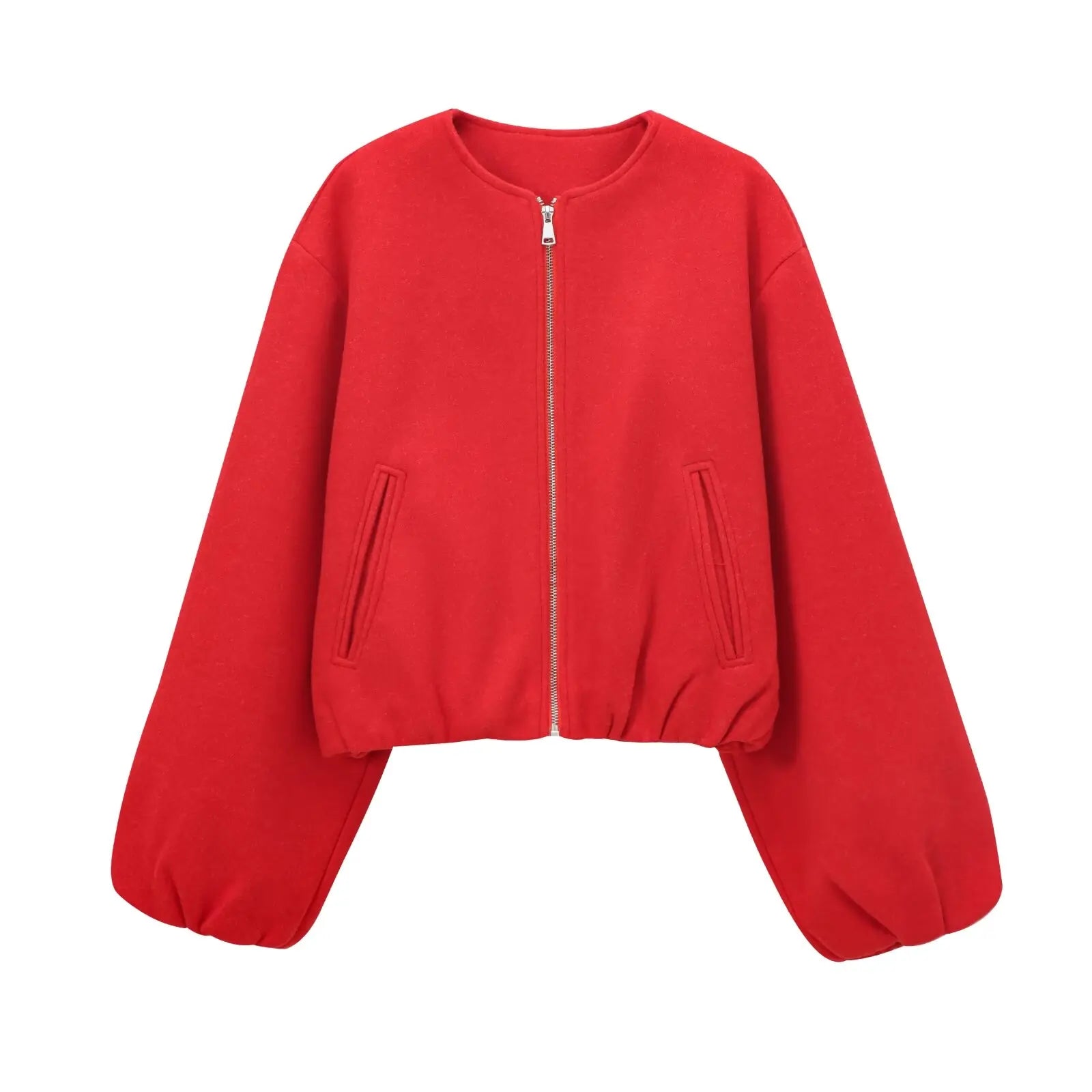 Veste Bomber Grise Femme au Style Décontracté et Confortable
