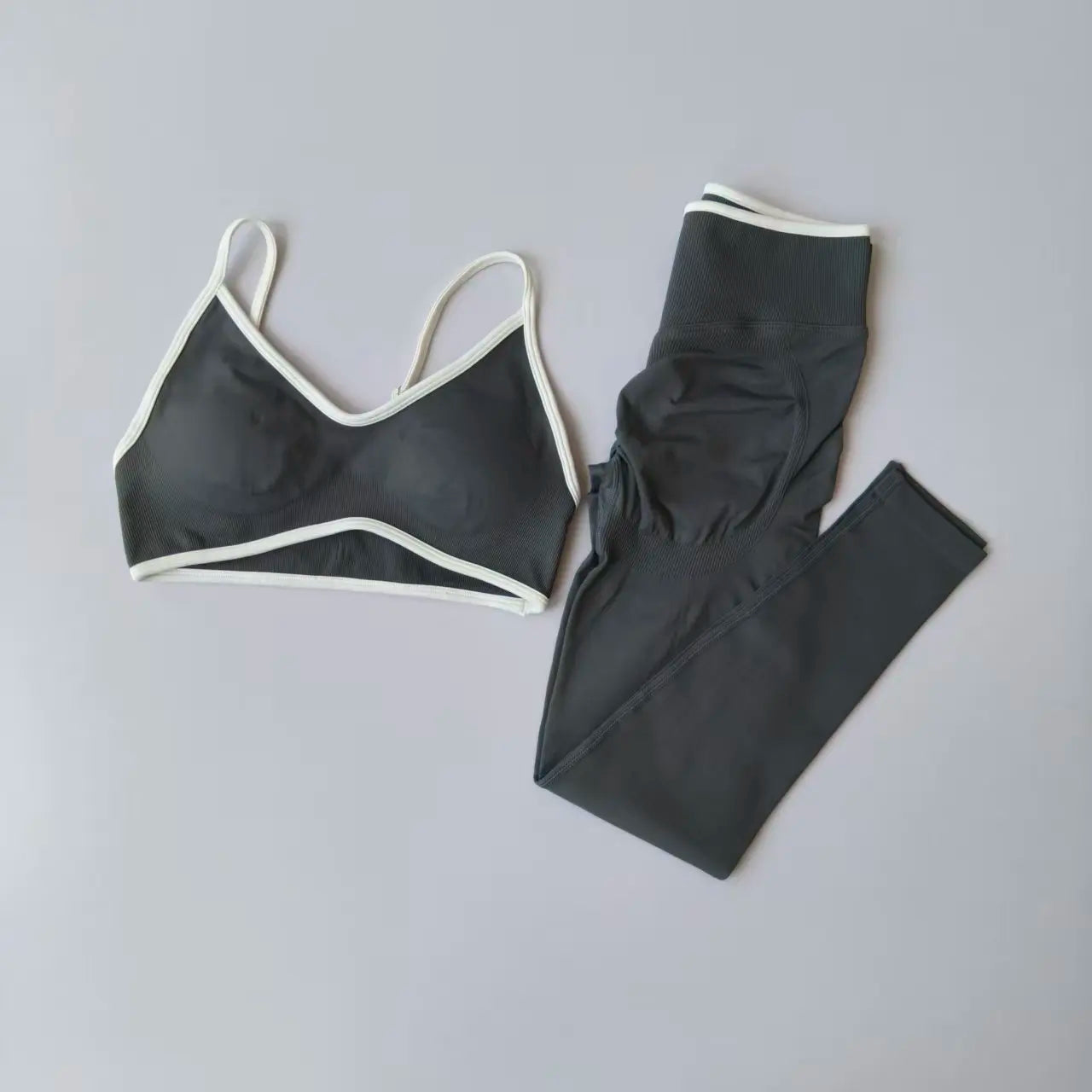 Ensemble Sport Sans Couture - Legging Taille Haute Sculptant