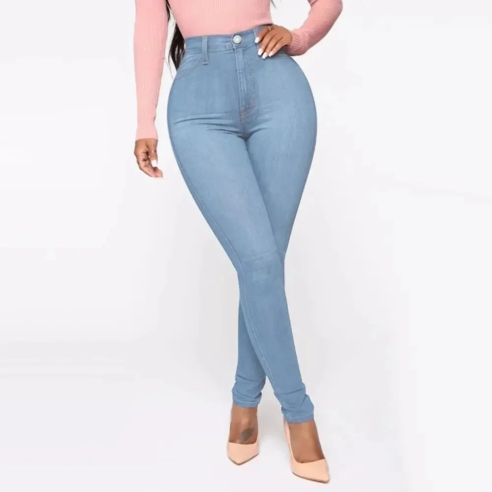 Jeggings Classiques Femme Taille Haute | Décontracté