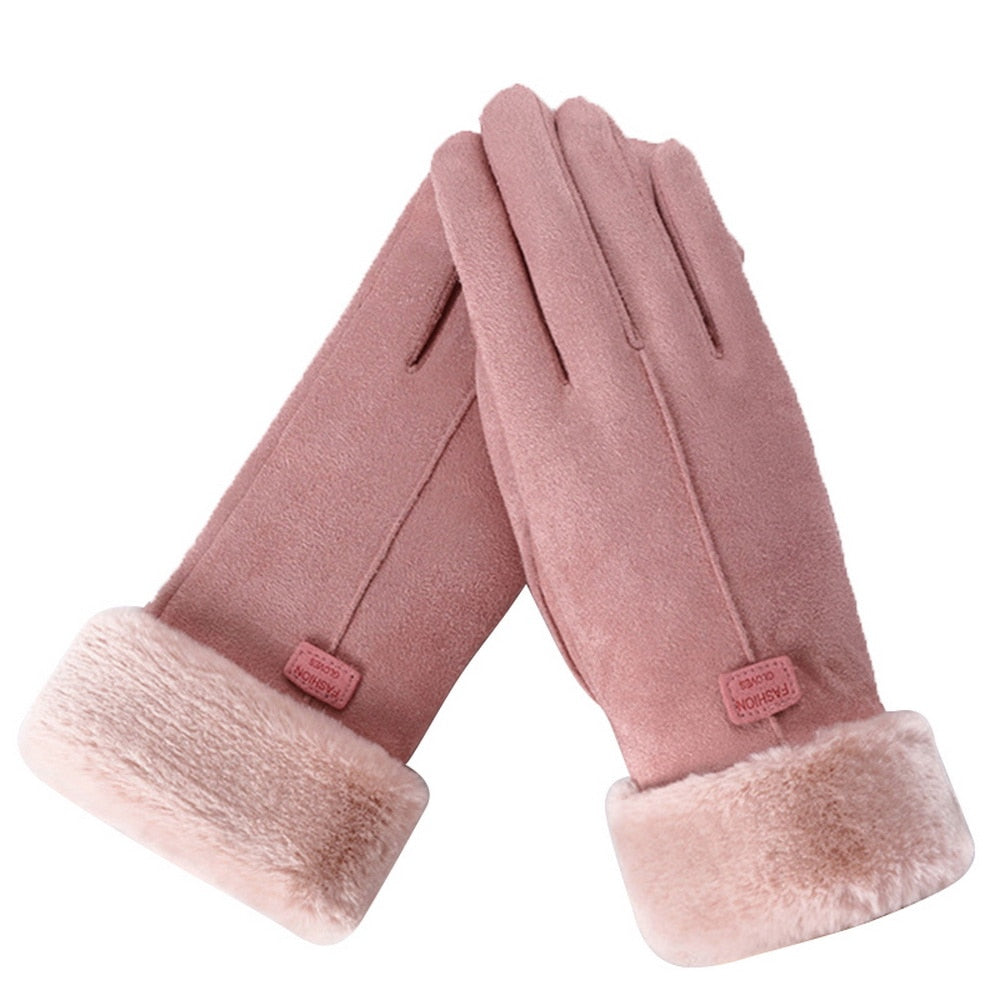 Gants Furry Gants chauds et doux pour l’hiver