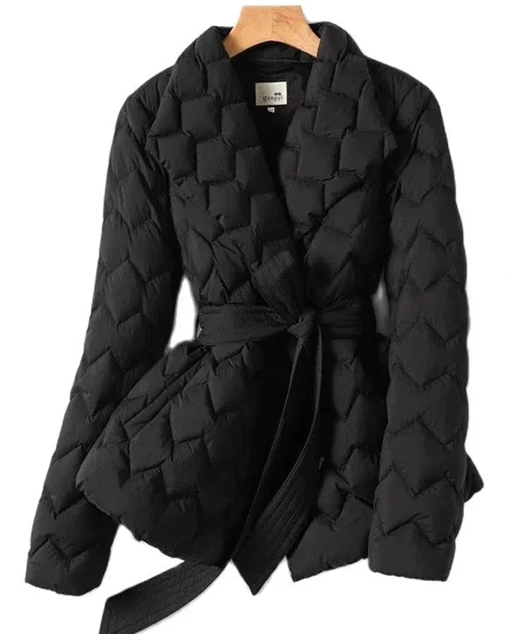 Manteau d’Hiver Ceinturé
