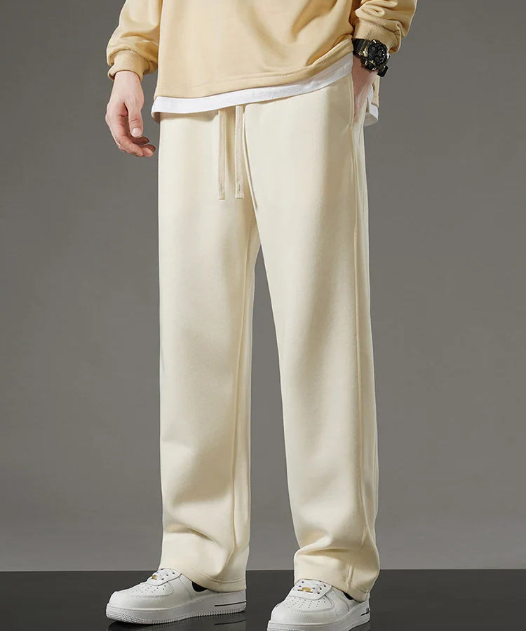 Pantalon de Survêtement Essentiel Homme – Mélange de Coton Confort